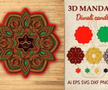 Free 3D-Mandala files 484