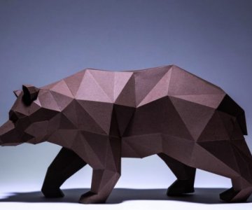 Free Bear-Paper-Craft 856