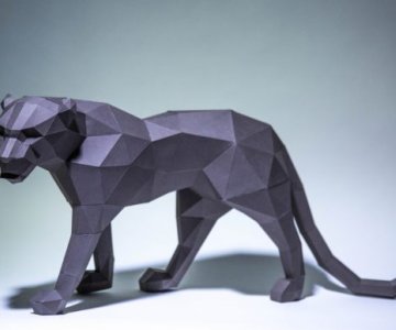 Free Black-Panther-Paper-Craft 859