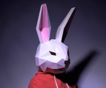 Free Bunny-Mask-Paper-Craft 863