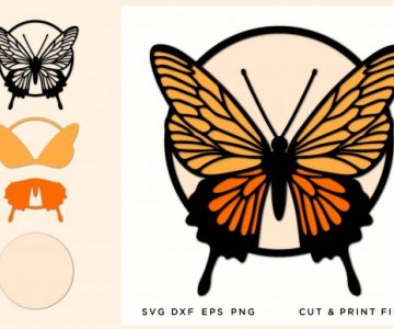 Butterfly-svg-Cut-file-Multilayer 255