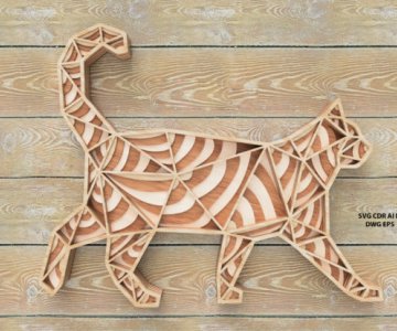 CAT-MULTILAYERED-LASER-CUT-FILE