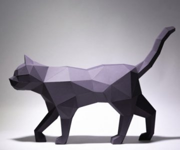 Free Cat-Paper-Craft file 893