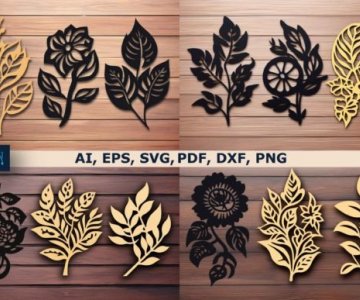 Cricut-Leaf-Laser-Cut-SVG 415