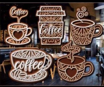 Laser cut coffee files