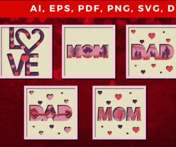 Layer-valentine-mom-dad-3d-SVG-bundle-Graphics