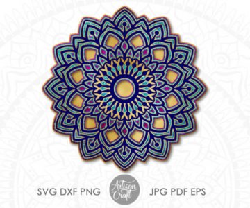 Layered-mandala-SVG-multi-layer 220