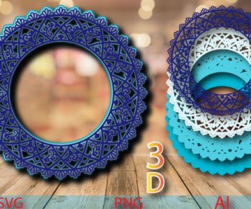 Free Mandala-Shadow-Frame-Bundle file 674