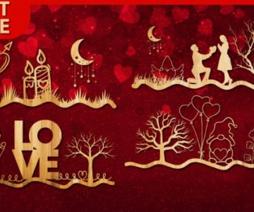 Laser-cut-valentine-decor-SVG