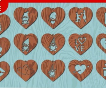 Laser cut files valentine 95