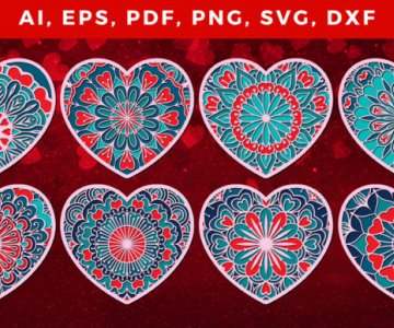 Layered-3D-Valentine-Hearts-bundle 235