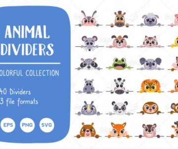 Free stickers animals file 497