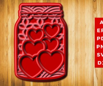 Free 3D-Love-SVG-laser files 588