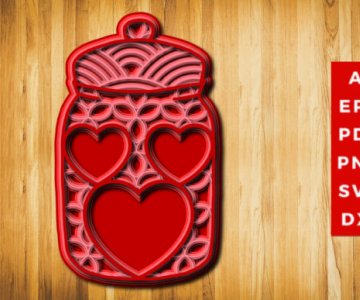 Free 3D-Love-SVG-laser files 590