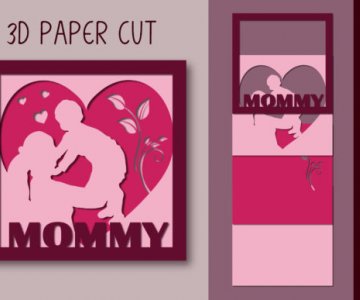 3D-postcard-Mom-Cut-SVG 205