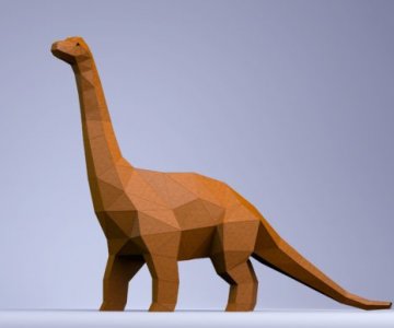 Free Apatosaurus-Dinosaur Papercraft 853