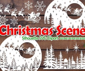 Christmas-Scene-Builder-SVG-Clipart 465