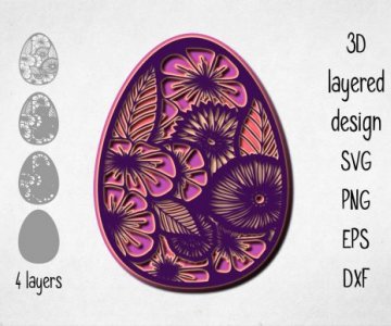 Free Easter-ornament-3D file 663