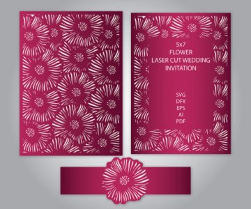 Free Invitation-Card cut file 740