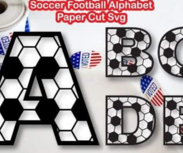 Fotball Letters Mandala Set File 2