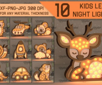 Free kids lamp files