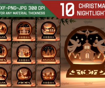 Free Christmas Nightlight  files