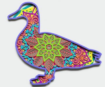 Free Layered-animals-laser-cut file 697