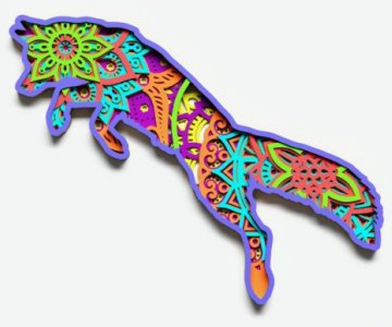 Free Layered-animals-laser-cut file 703