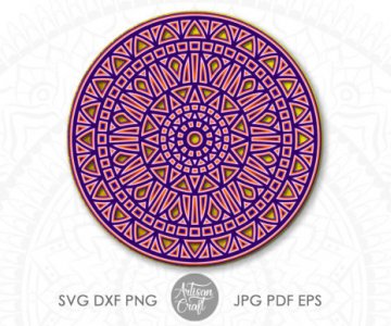 Layered-mandala-SVG-multi-layer 221