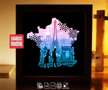 Free Love-in-France-3d-paper 918