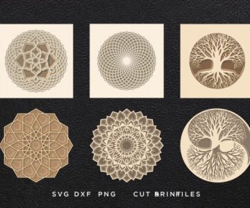 Free Mandalas-Cut-Files-Bundle  474