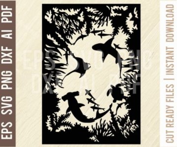 Marine-Life-Wildlife-Stencils