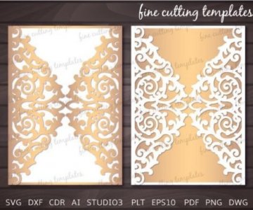 Free Invitation-Card cut file 757