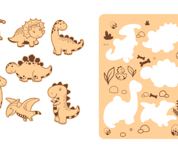 Laser cut puzzle files