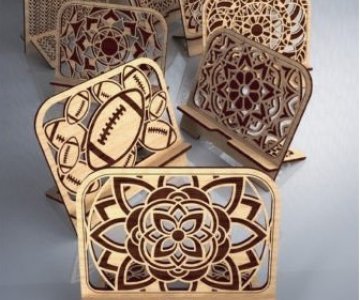 Tablet Holder Laser cut files 