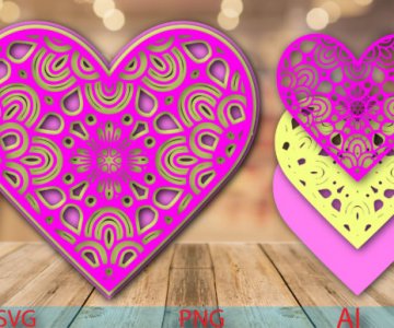 Free Valentine-3D-Love file 812