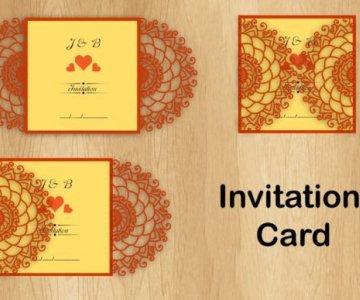 Free Invitation-Card cut file 766