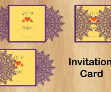 Free Invitation-Card cut file 768