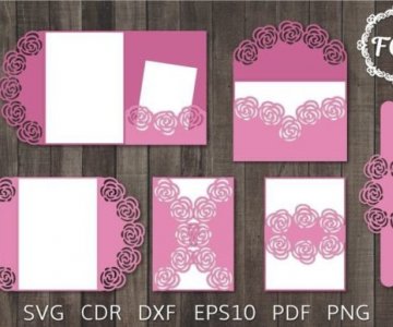 Wedding-Invitations-Set-Graphics