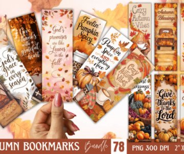 Free autum bookmarkss  559