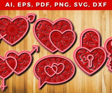 Free cute-layer-valentine-heart-svg files 593