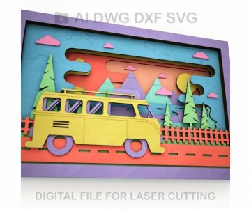 Free laser cut file