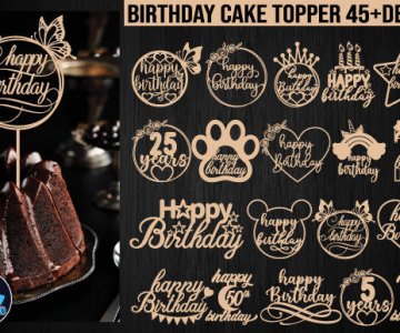 Free Happy-birthday-cake-topper-svg 472