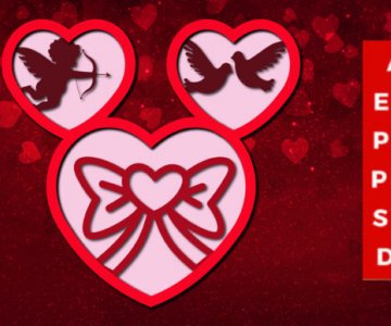 Free Multilayer-valentine-heart-SVG-cut 583