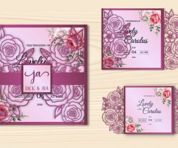 Free Invitation-Card cut file 721