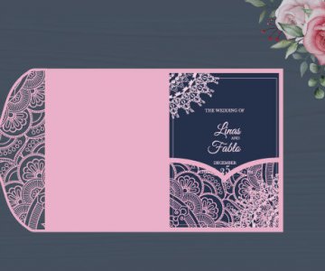 Free Invitation-Card cut file 762